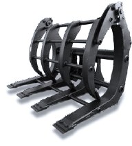 Garfo para cana com garra hidráulica