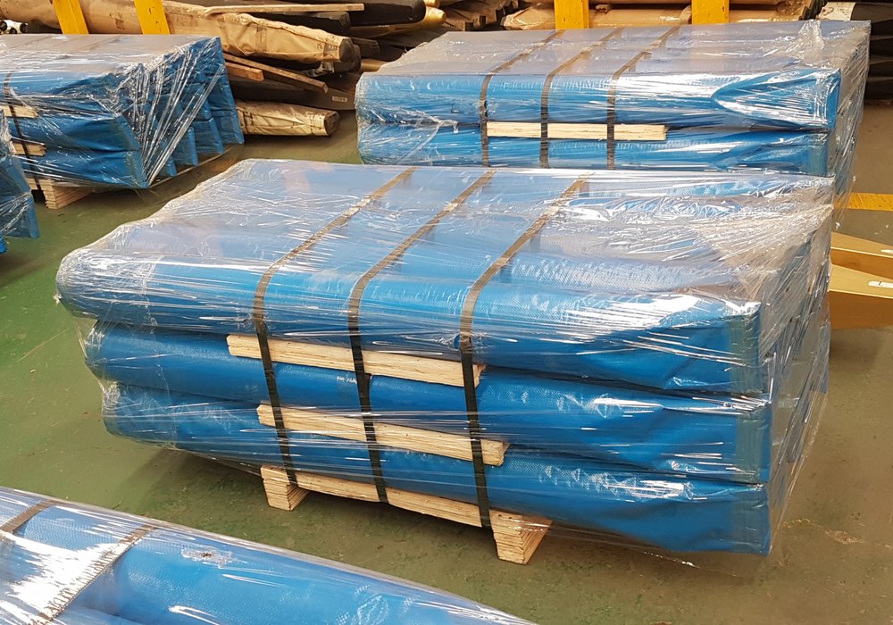 Pallets prontos para embarque